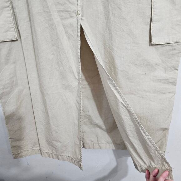 Garage Tan Maxi Mid-Rise Cargo Parachute Skirt. Size Small. - Picture 3 of 8